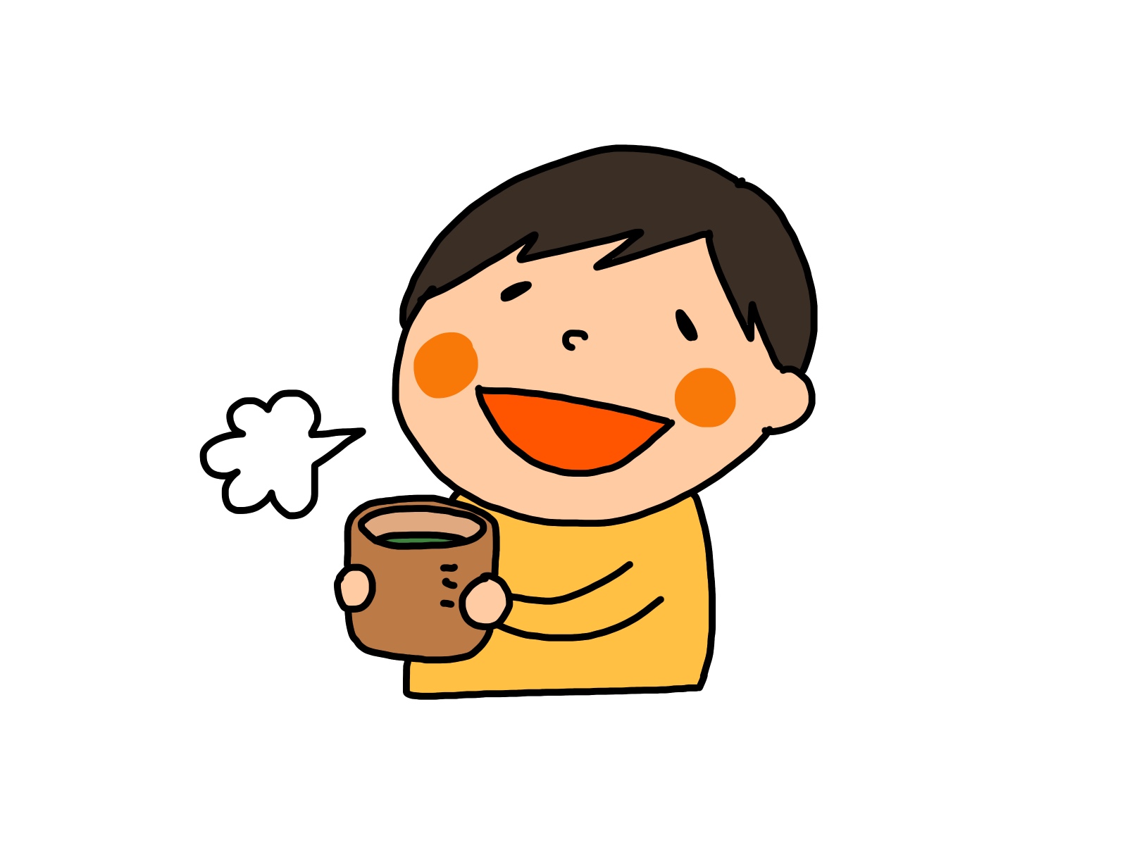 温かい飲み物